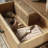 Night Stand, Brown Finish