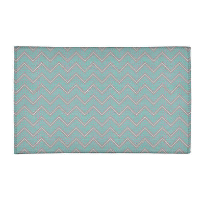 Chenille Chevron Indoor Rug