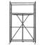 Tablette de rangement pliante avec roulettes