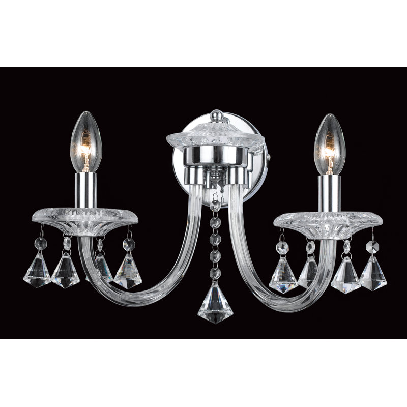 Steel Candle Wall Light