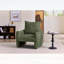 Fauteuil simple surdimensionné avec coussin moelleux pour un confort et un style ultimes-131240867