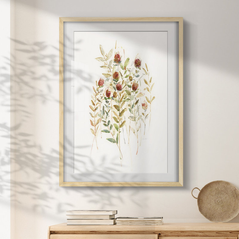 Eggy II - Toile tendue avec châssis, H 28,5 po x l 20,5 po, Naturel