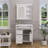Shaneca 30'' Single Bathroom Vanity with Resin Top and Medicine Cabinet-2012728646