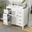 Armoire de salle de bain avec 5 tiroirs