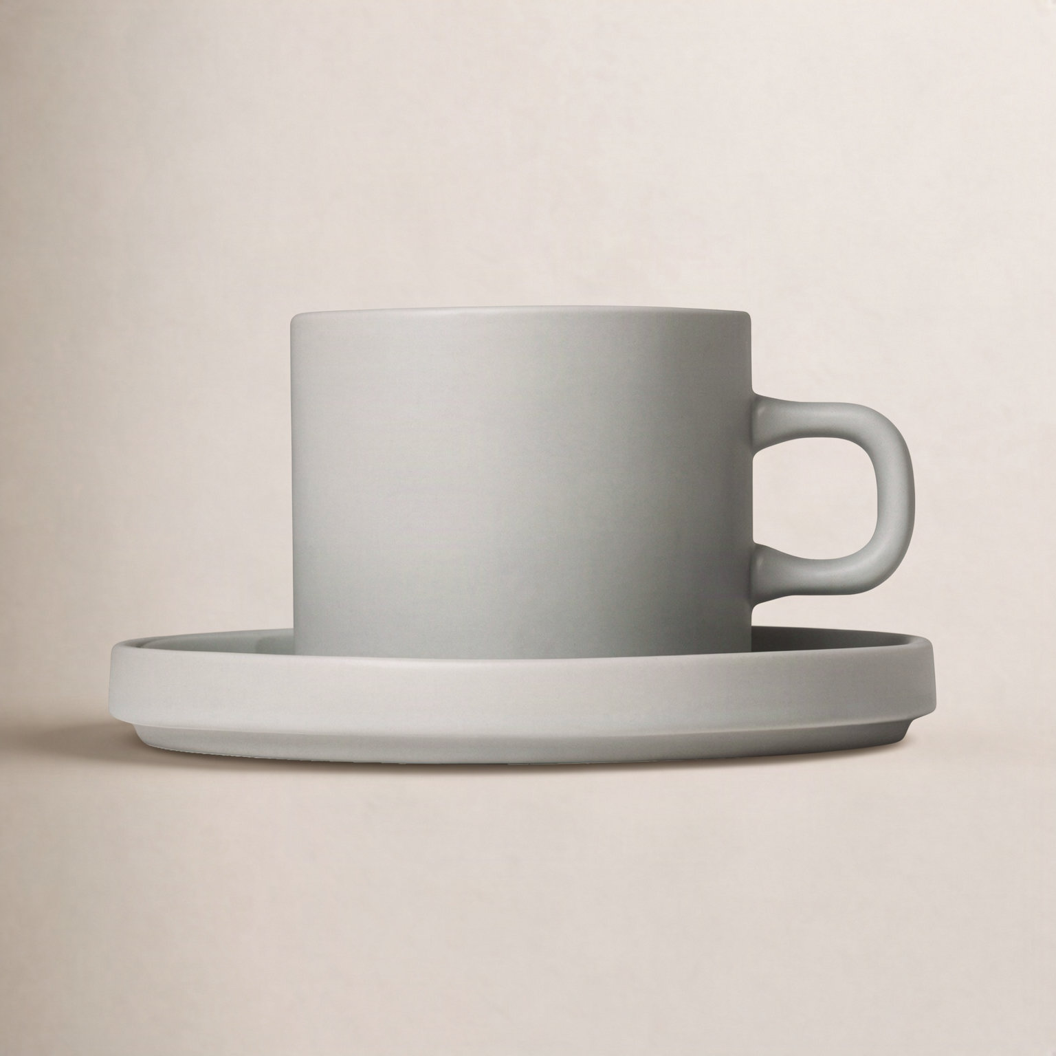 Pilar Stoneware Mug, Mirage Gray