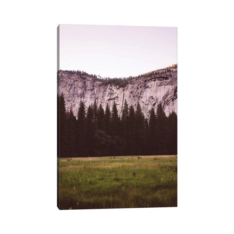 Yosemite Valley V 1 Piece Wall Art on Canvas, 45.72cm H x 30.48cm W x 1.91cm D, Wrapped Canvas