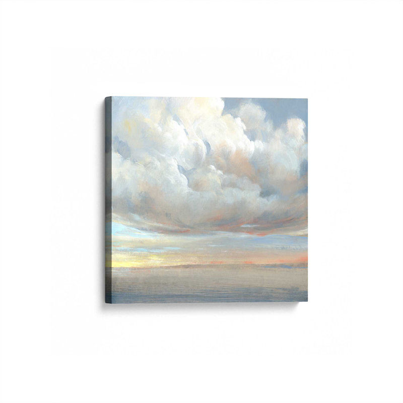 Layers of Light and Clouds I Wrapped Canvas Print, 12" H x 12" W