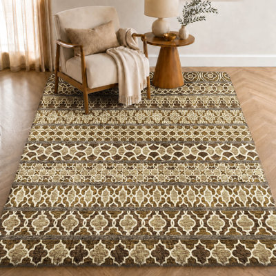 Tapis bohème shggy de rêve lavable à la machine de qualité supérieure