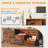 70.87'' W Dresser for Bedroom, TV Stand for up to 80 Inch TV, 12 Fabric Drawer Dresser, Large Entertainment Center, Wide Chest of Drawer with Storage-64384709