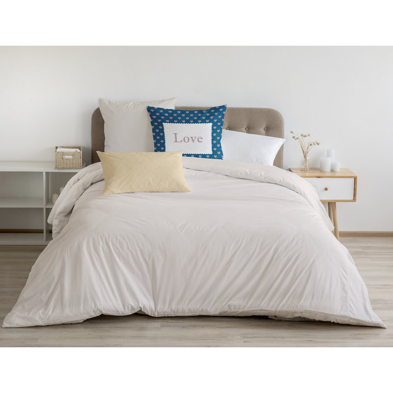Reversible Throw Pillow, 18" H x 18" W, Square