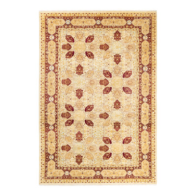 Classic One-of-a-Kind 6' 5" X 9' 5" Hand Knotted Area Rug