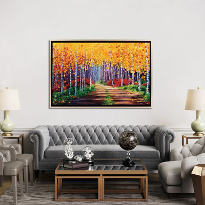 «Traversing» par Kimberly Adams - reproduction d'art sur toile tendue