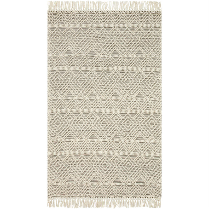 Gault Cotton Geometric Indoor Rug, Rectangle 8' x 10'