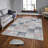 Luxurious 3D Printed Woven Carpet, 55.1 x 86.6 inches | 100% Polyester, Antibacterial, Machine Washable | Non-Slip PVC Felt Dot Underside, 0.3 in Pile Height | Perfect for Living Room, Bedroom & Home Decor-1524689328