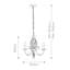 Wannamaker 3 - Light Candle Style Chandelier-14439579