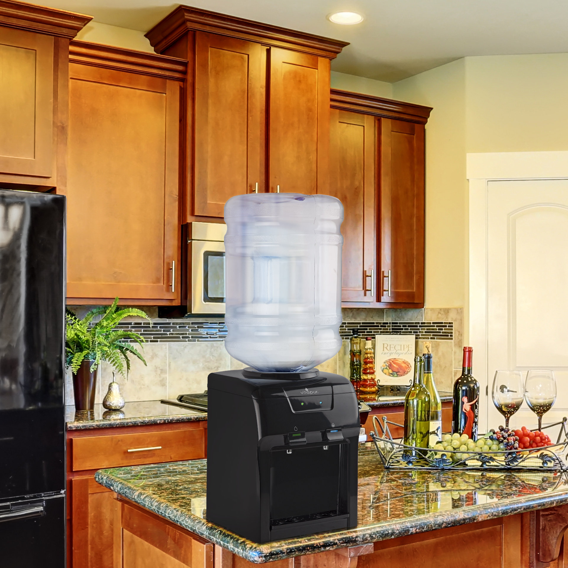 vitapur Countertop Room Temperature and Cold Electric Water Cooler