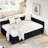 Full Size Velvet Daybed With Two Drawers, Comfortable And , Contemporary Style For Office Decor Size, Upholstered Daybed, Material, , Modern, Living Room-215442334