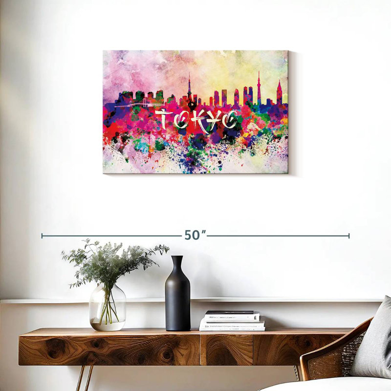 Sireci Festive Modern Tokyo, 20" H x 30" W