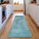 Premium Machine Washable Prisco Aqua Rug