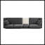 Canapé modulaire moderne avec accoudoirs de rangement, console centrale et coussins moelleux pour un salon confortable-894997262