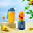 Portable Rechargeable Juicer Small Juicer Cup Juicer Cup Student Home Multifunctional Juicer Machine 380ml-130490784