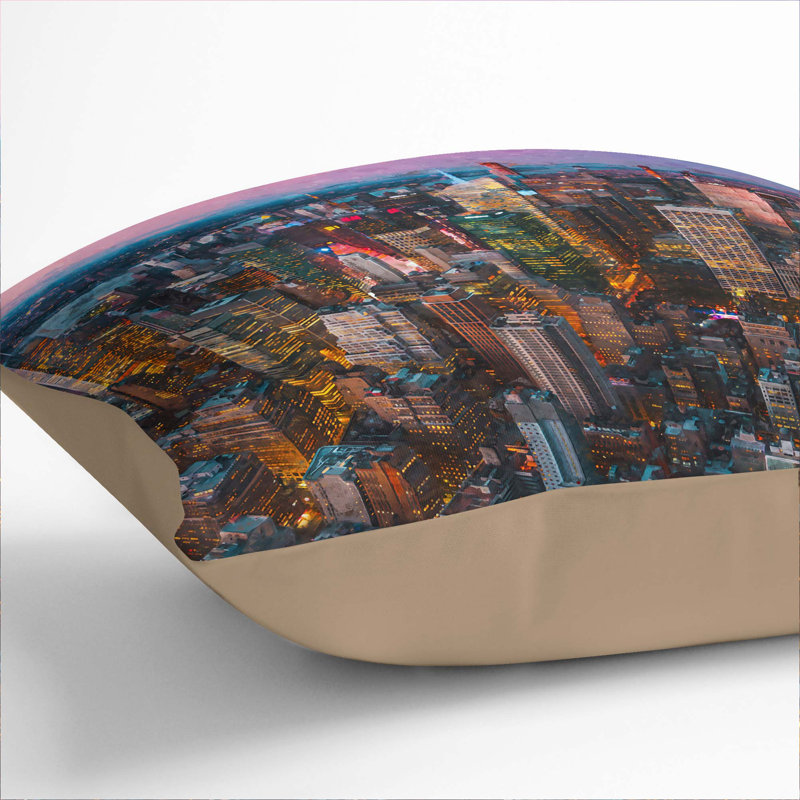 Square Throw Cushion, Stone, 55cm H x 55cm W x 20cm D