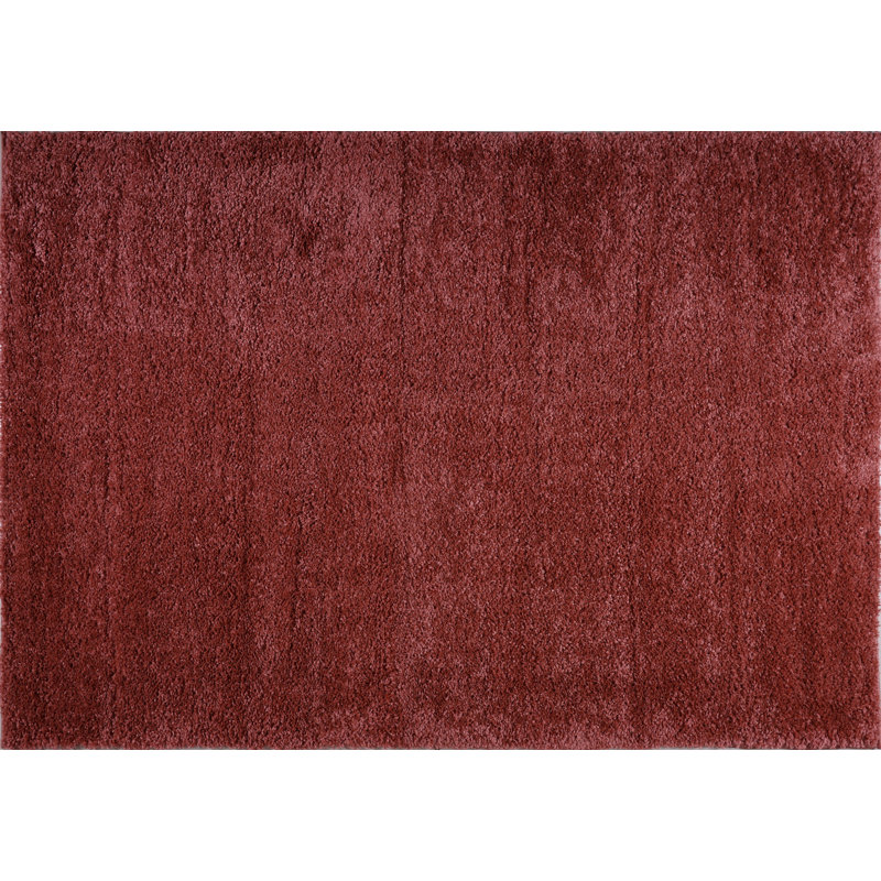 Rouge Tapis décoratif, Rectangle 5 pi 2 po x 7 pi 5 po