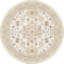 Tapis lavable antidérapant Medallion (crème)-360033067