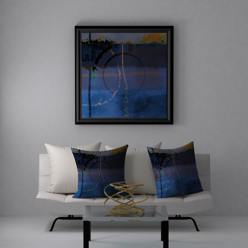  Housse et insert de coussin carré diaphane Sheer, 24" X 24"