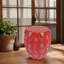 Oversized Resin Dragon Fruit Stool