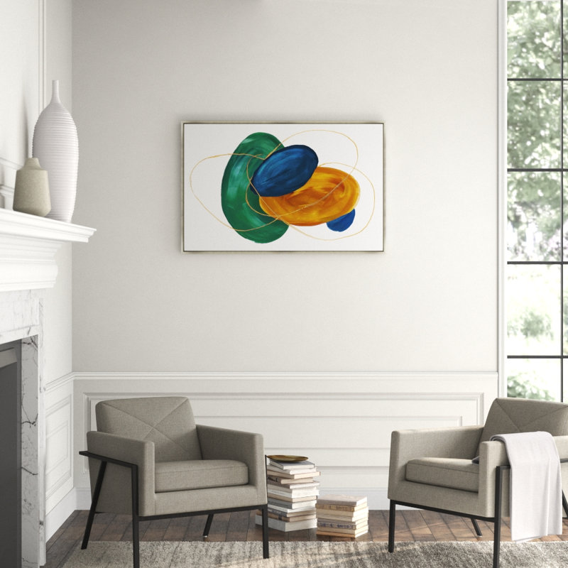 Inviter IV Print by Ann Duffy, Image Gel Brush, 37.5" H x 58.5" W x 1.5" D