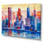«Abstract Nyc Skyscrapers», peinture sur toile-1835884428-1835884441