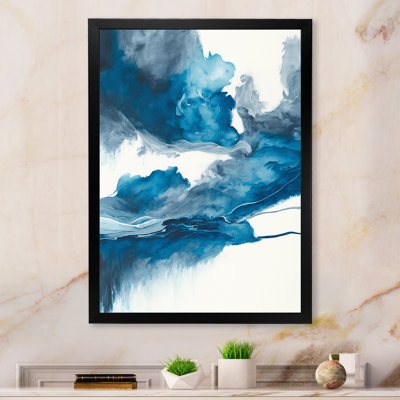 «Through The Sapphire Blue Clouds V», reproduction sur toile