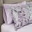 Lafael Purple/White Microfiber Reversible Traditional Comforter Set with Cotton Bed Sheets-655732853