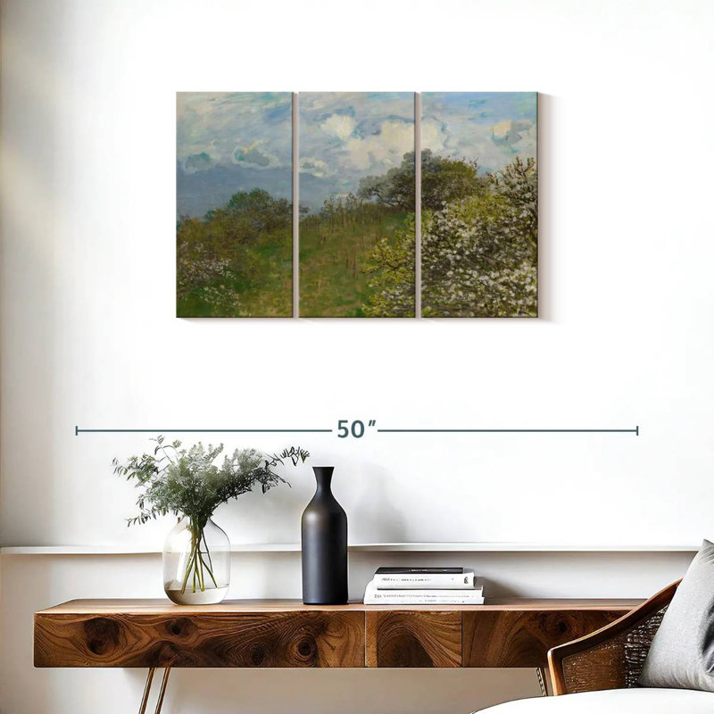 Alvord Springtime 1873, 20" H x 33" W