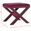 Repose-pieds standard carré de 21,5 po Dangela-22787916