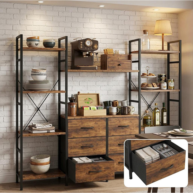141.5 cm H x 119.9 cm W Book Display Bookcase