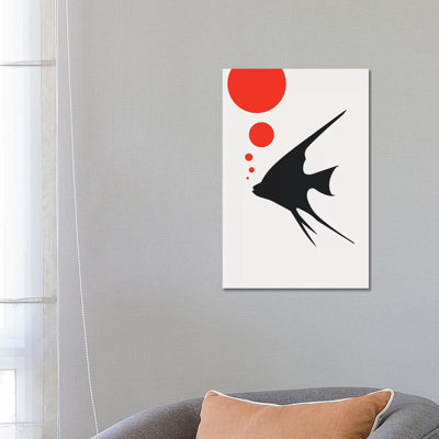Blub Blub by Kubistika - Print on Canvas