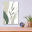 «Green Abstract Leaves No 1» par Andreas Magnusson, art mural en verre acrylique-1688814808