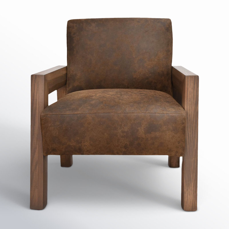 Fauteuil Waylon, Brun
