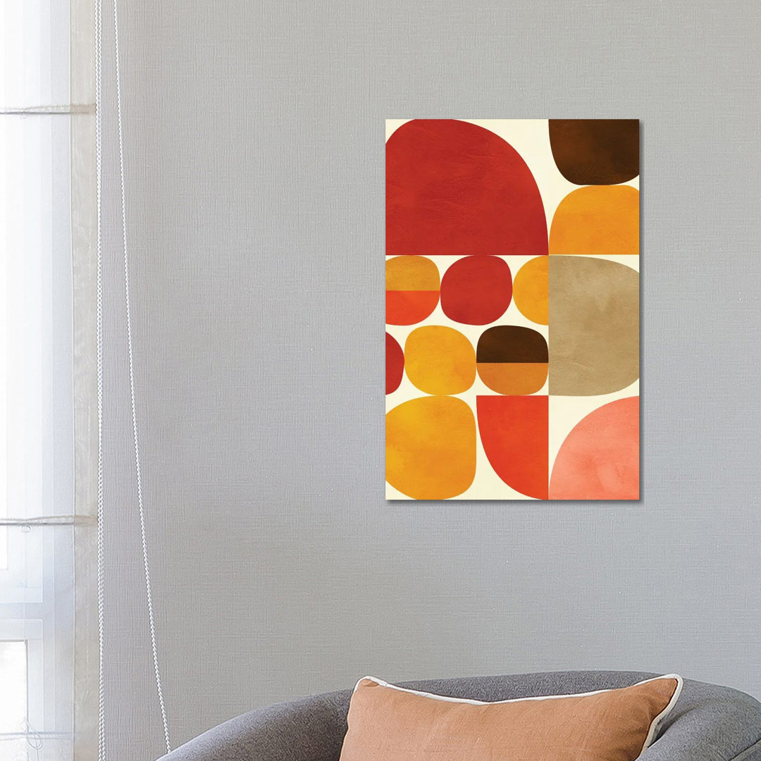 Mid Century Modern V von Ana Rut Bré - Galerie- Giclée auf Leinwand