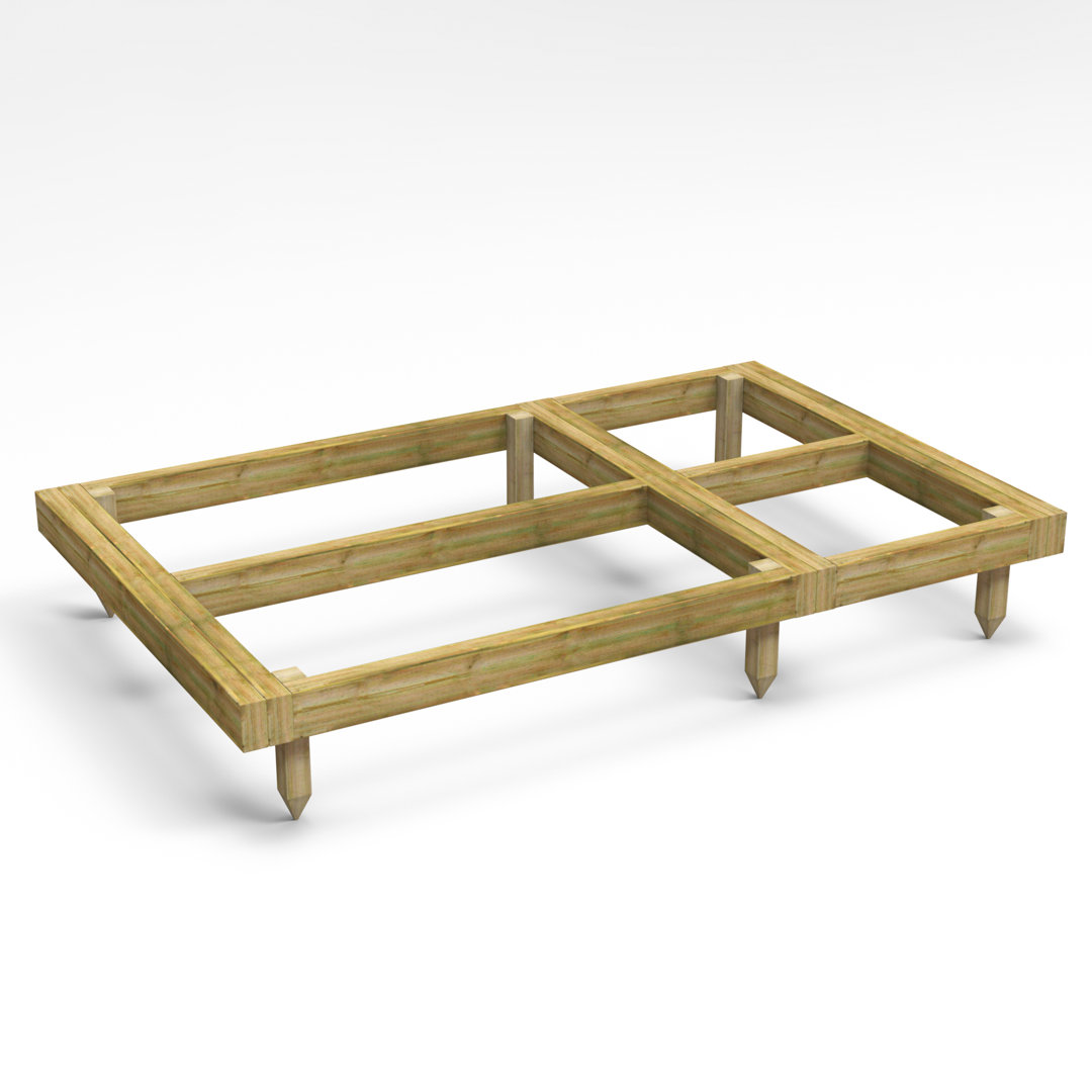 Powersheds 6 x 4ft Pressure Treated Timber Base Kit