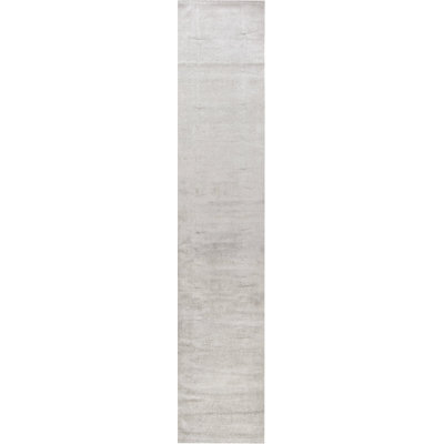 One-of-a-Kind 2'4" X 12'10" New Age Runner Area Rug in Grey