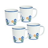 Floral Porcelain Coffee Mug