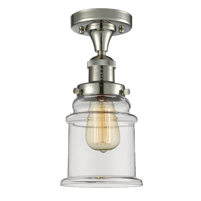 Plafonnier semi-encastré 1 lumière 6 po Galaviz