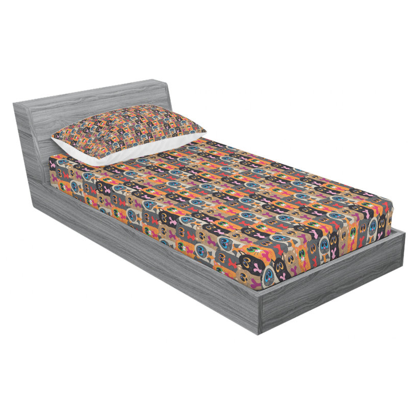 Microfiber Sheet Set, Twin XL Sheet Set with Fitted Sheet