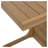 C-Shape End Table  Brown