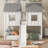 House Bunk Bed With Slide And Windows