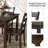 Belknap 5-Piece Square Dining Set-781713136