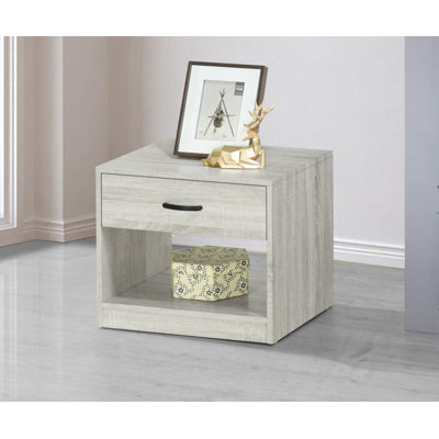 Table de bout avec rangement Contemporary